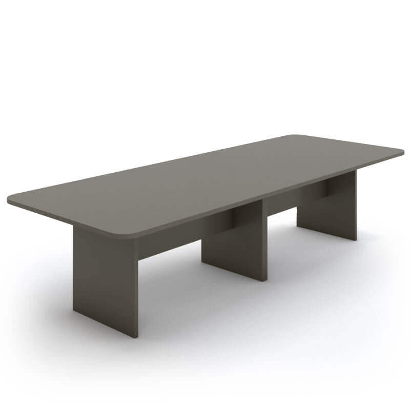 שולחן ישיבות דגם “מטריקס” במידה 280X100 בנוי 2 חלקים פינות מעוגלות