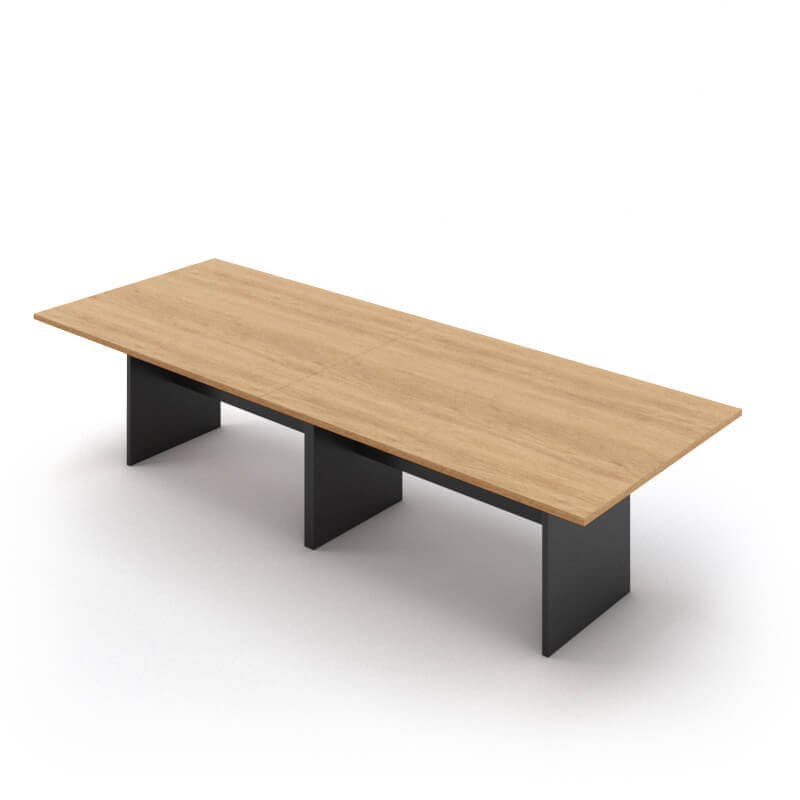 שולחן ישיבות דגם “מטריקס” במידה 280X100 בנוי 2 חלקים