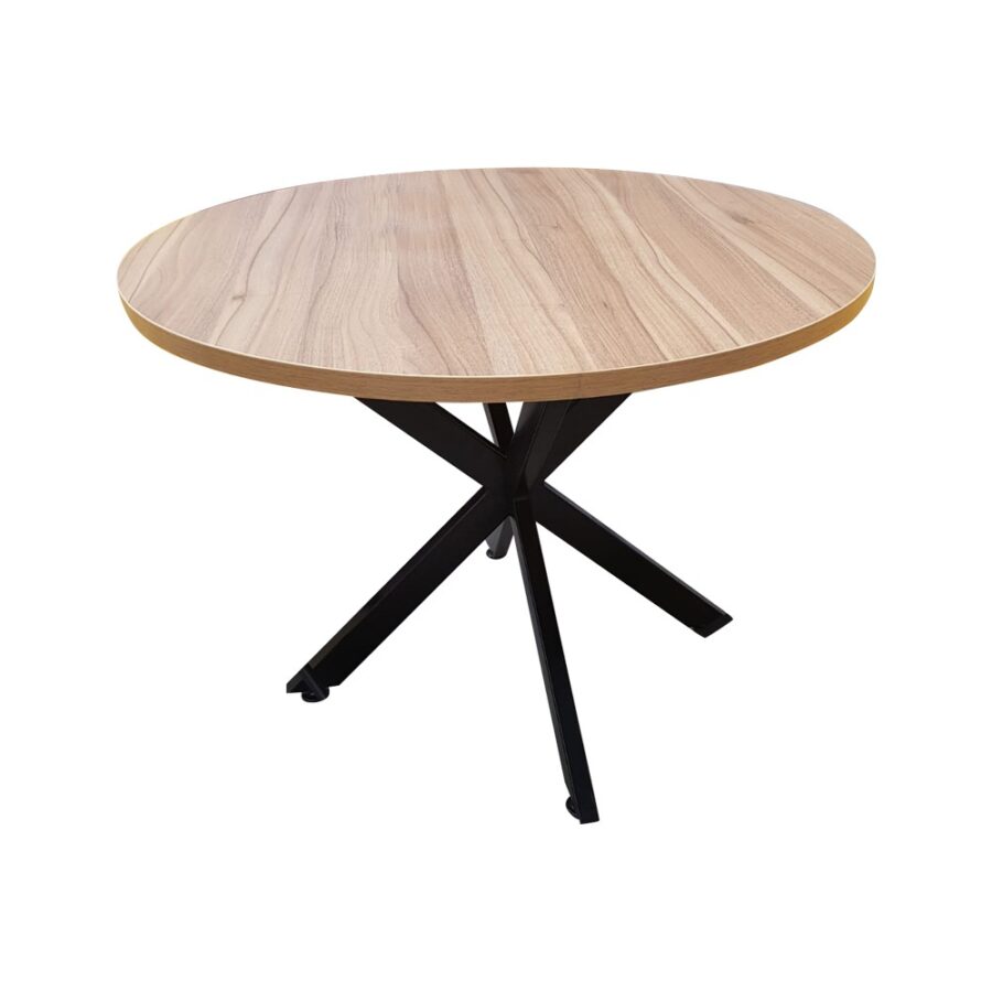 שולחן עגול רגל מדורה