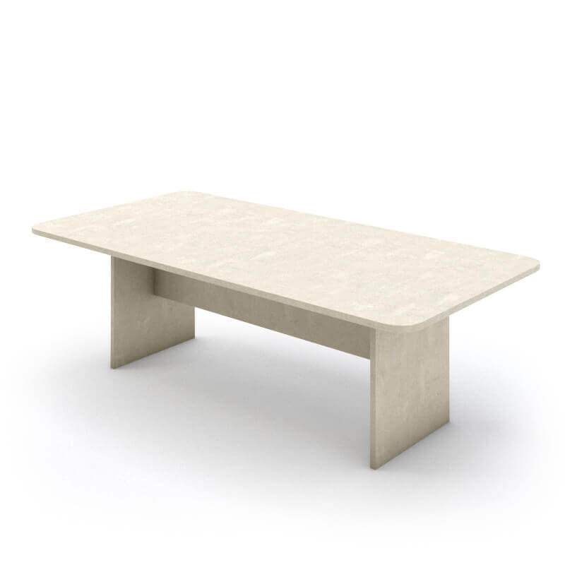 שולחן ישיבות דגם “מטריקס” פינות מעוגלות 240X120